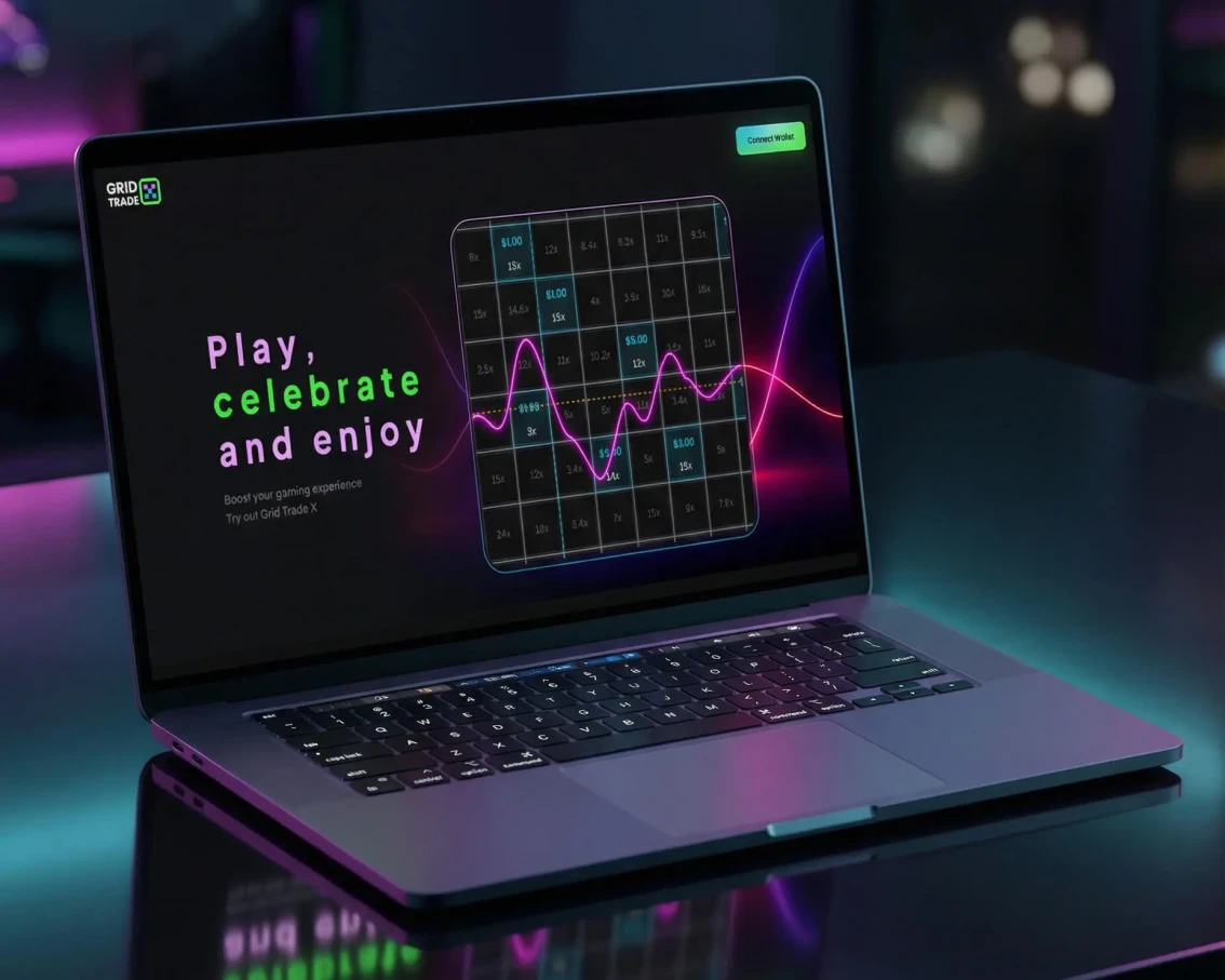 GridTradeX. Crypto Prediction Game. - application interface, screen 4