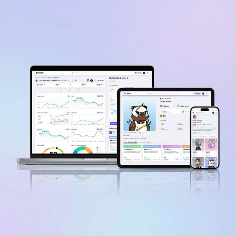 Ludo. Reputation platform of Web3 - application screenshot