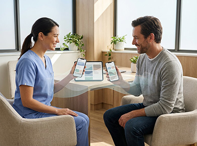 Healthcare web and mobile application development