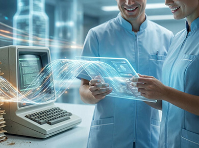 Legacy healthcare system modernization and re-engineering