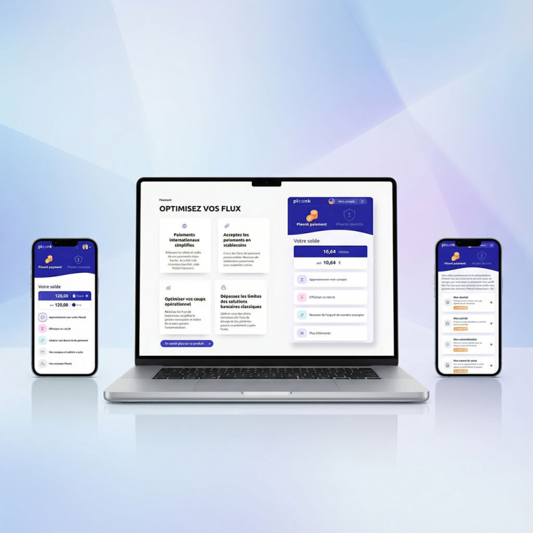 Pleenk. Secure Payments Platform - application screenshot