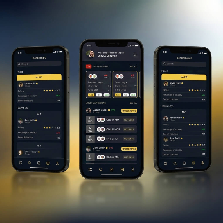 Pro Gambling. Sports Forecasting Platform - application screenshot