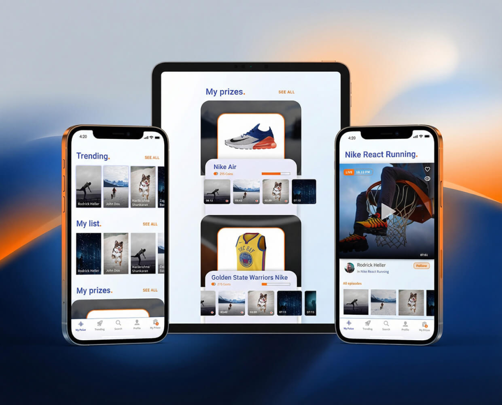 Pulse. Social Network With Prizes