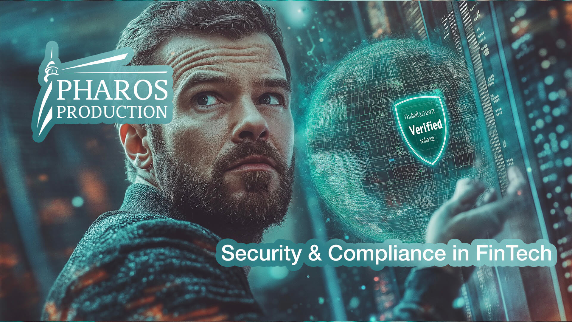 Glowing digital cybersecurity shield concept representing Zero-Knowledge Proofs (ZKP) protecting sensitive financial identity data and privacy