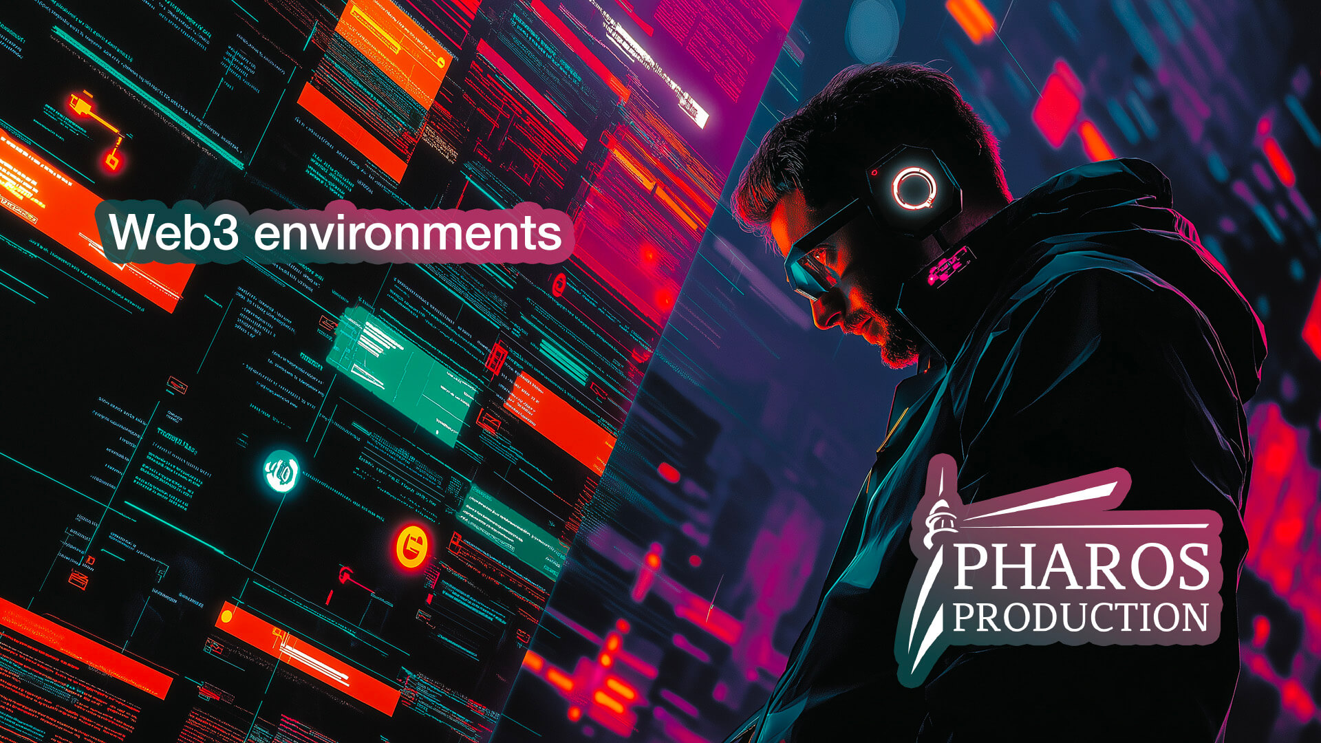 Web3 infrastructure environments visual