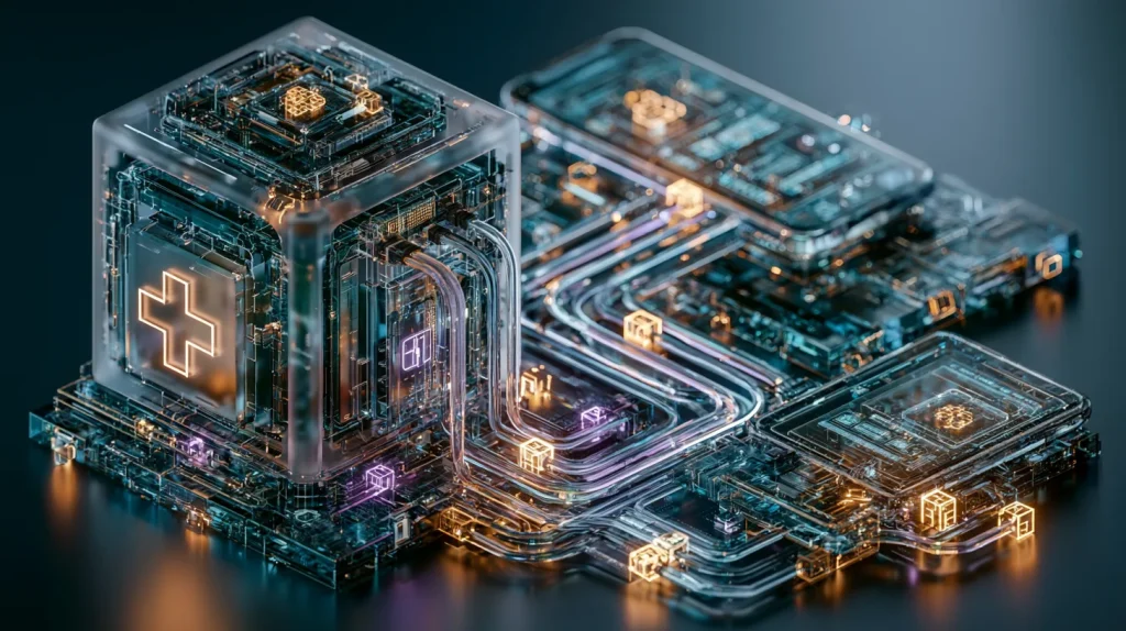 EHR integration over HL7 and FHIR connecting a hospital record system to a health app