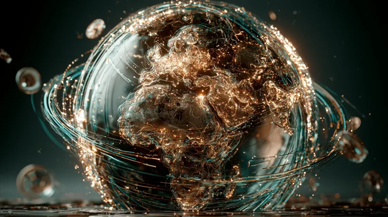 Global crypto compliance concept showing a glowing world map with EU, UK, US and Dubai regulatory zones